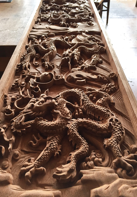 Hand sales carving wood